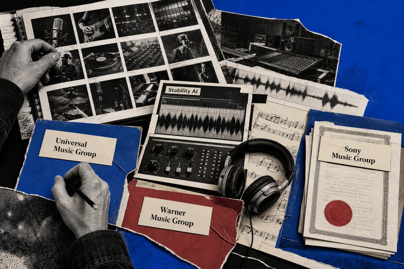 Les majors musicales associent leurs catalogues sous licence au développement des outils de Stability AI tout en devenant actionnaires.