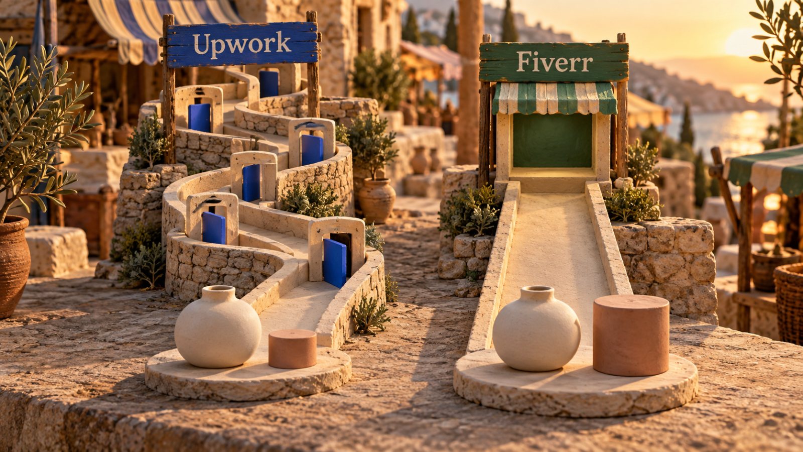 Upwork apo Fiverr: tarifa 20% nuk është e vetmja kosto e punës