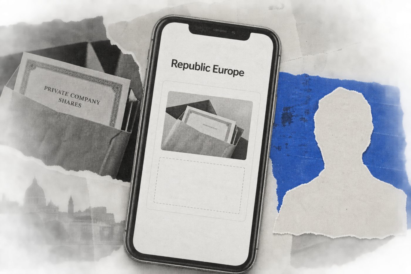 Një paketë aksionesh në tregun dytësor të Republic Europe pret blerësin për të përfunduar shitjen.