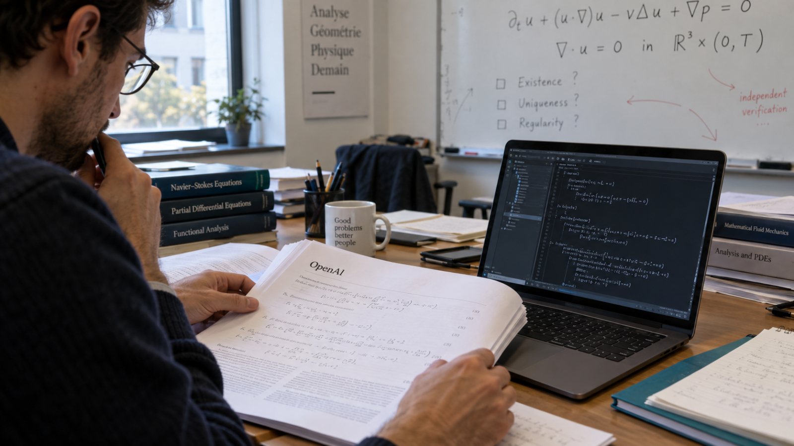 Navier–Stokes : la preuve d’OpenAI attend encore son verdict scientifique