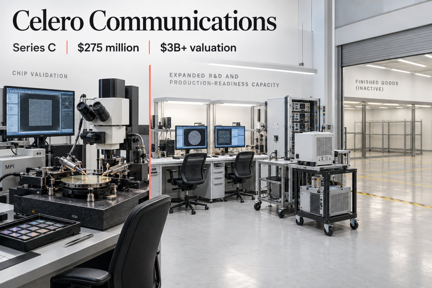 Celero Communications-এর নতুন অর্থায়নে chip validation ও production readiness সক্ষমতা সম্প্রসারণ
