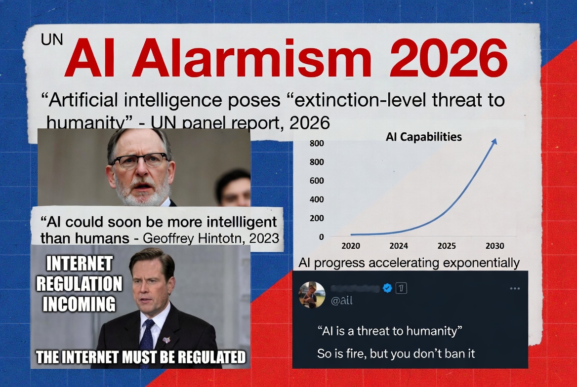New UN AI Report Gives Alarmists Fresh Ammunition: “We Can’t Understand It, So Panic”
