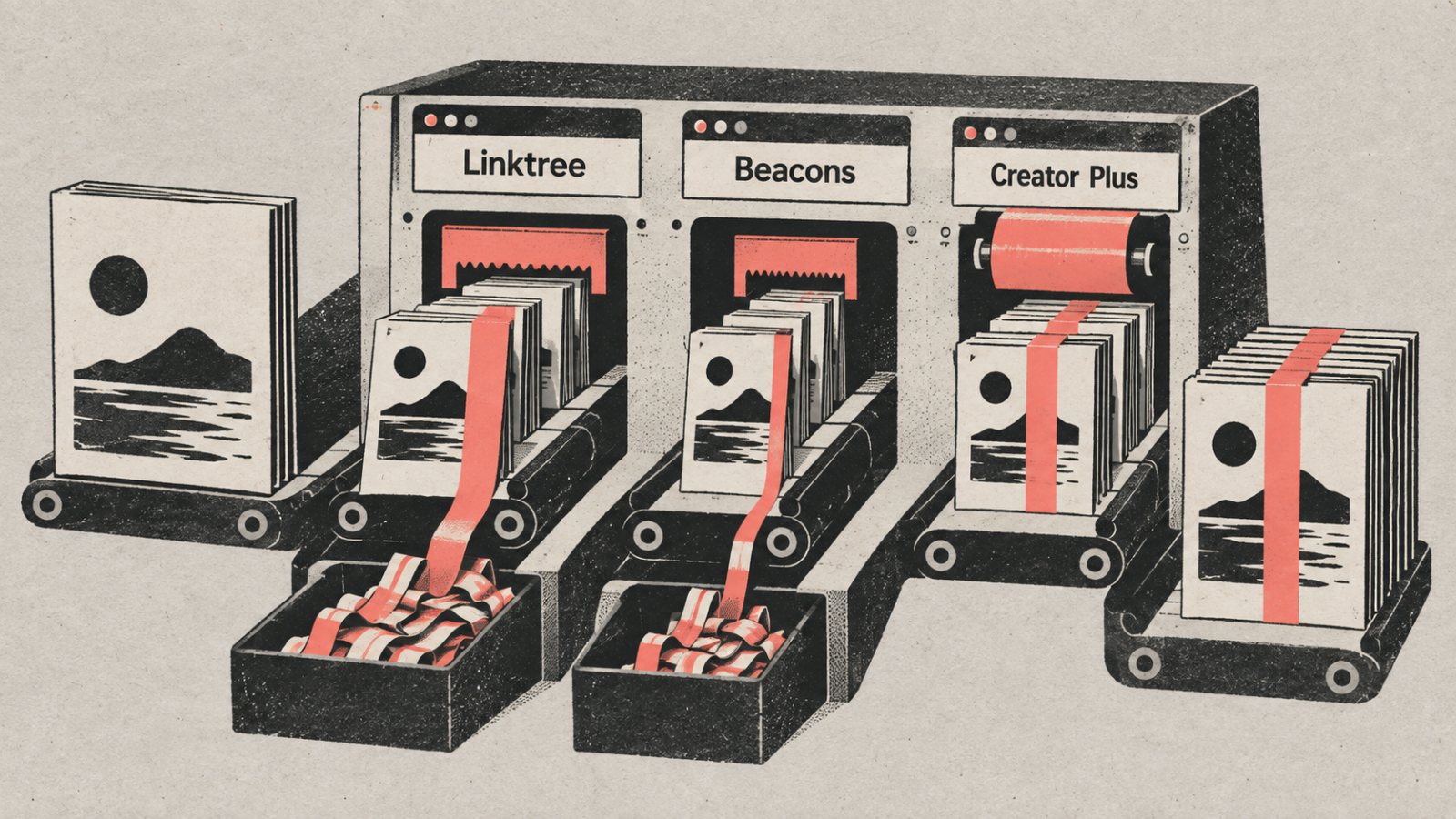 Linktree או Beacons: עמלת המכירה קובעת מתי כדאי לשלם