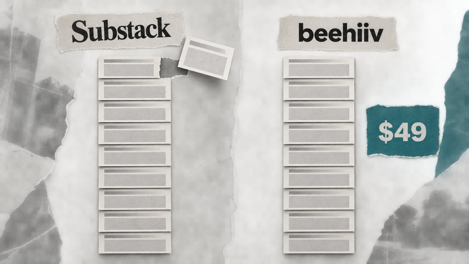 Substack vs beehiiv: 유료 매출 10%가 선택을 바꾼다