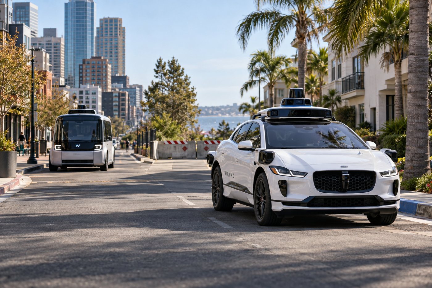 Denver·San Diego의 Ojai와 Tampa의 Jaguar I-PACE로 나뉜 Waymo 초기 운행