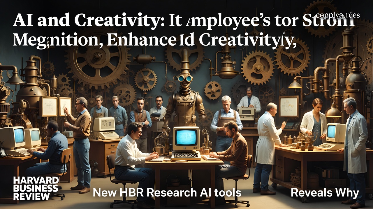 AI and Creativity: It Amplifies the Skilled, But Doesn't Rescue the Rest – New HBR Research Reveals Why
