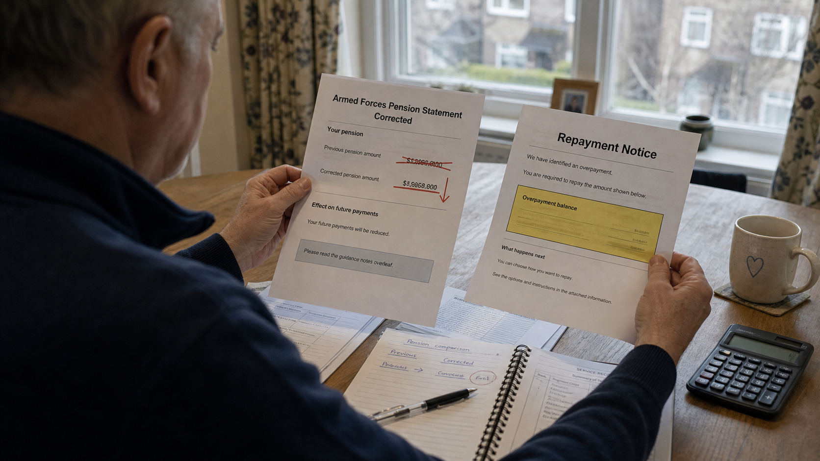 Military Pension Calculation Mistakes Leave UK Veterans Facing Repayments