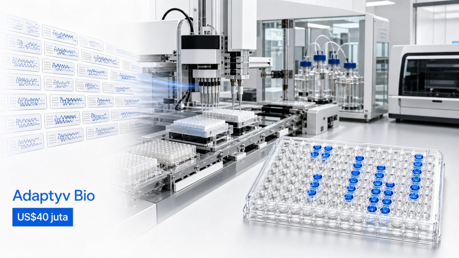Adaptyv meraih US$40 juta—laboratorium basah menjadi hambatan AI biologi