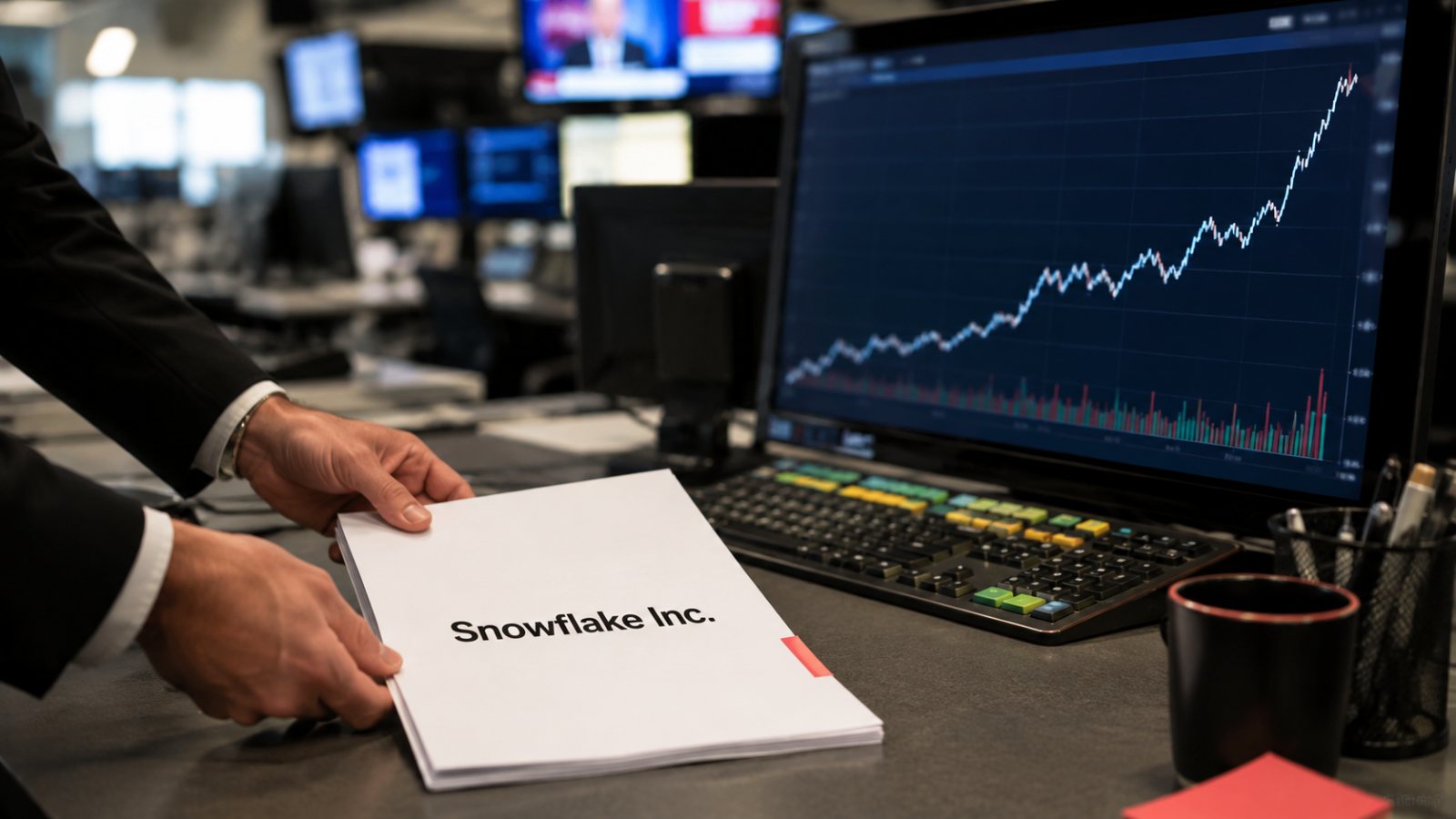Snowflake eleva projeção a US$ 6,07 bi e ação salta mais de 20%