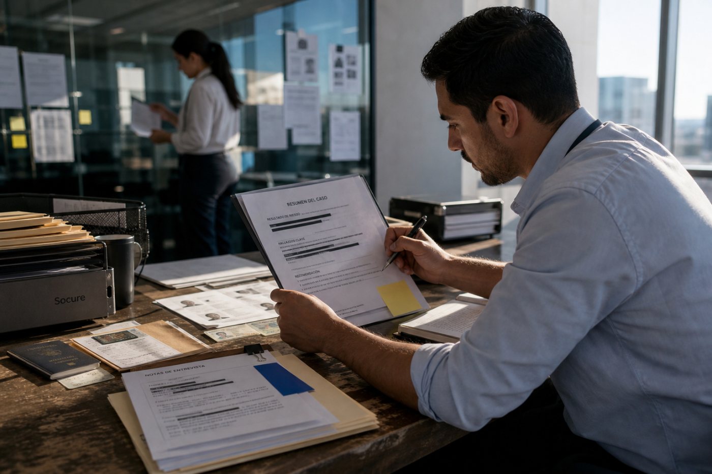RiskOS incorpora las capacidades de Fravity para preparar investigaciones de fraude y cumplimiento.