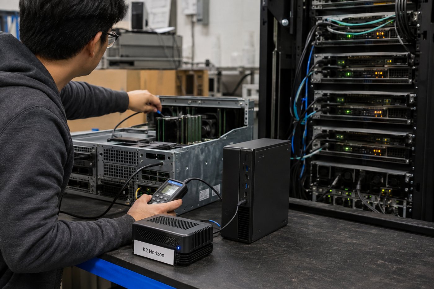 Le mode d’hébergement de K2 Horizon évolue de l’appareil local vers une infrastructure multi-accélérateurs.
