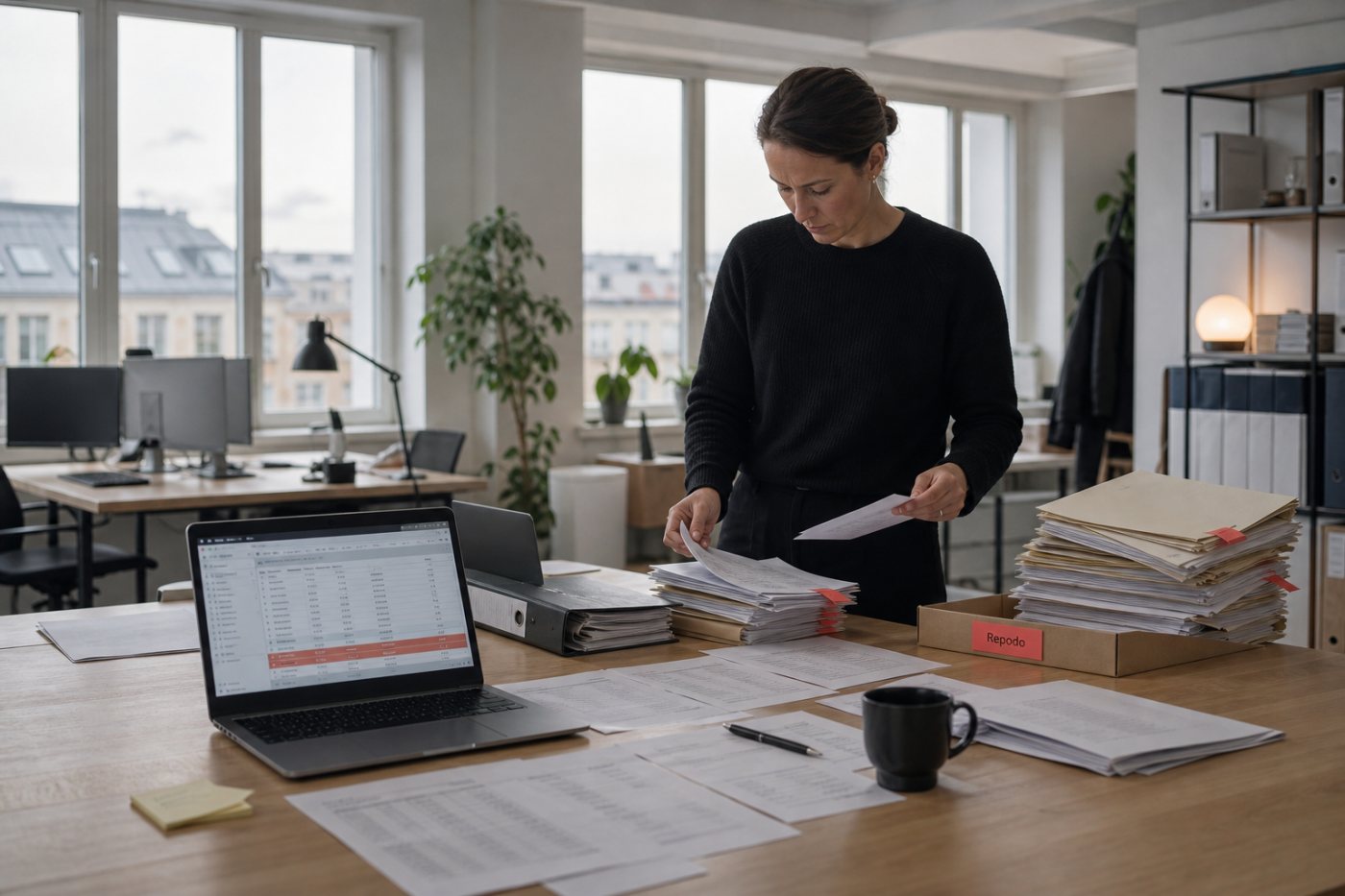 Repodo automates reconciliation and transaction analysis while exceptions remain subject to qualified auditor review.