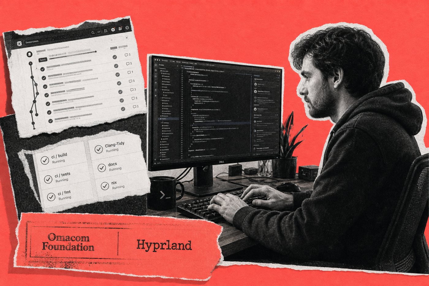 El patrocinio plurianual de Hyprland sostiene el desarrollo del compositor y la continuidad de su infraestructura abierta.
