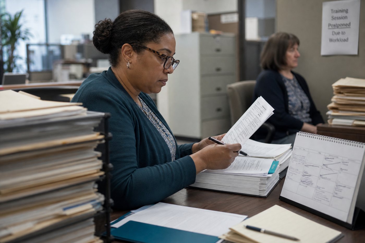 Federal employees balance AI-output verification, data-handling responsibilities and limited learning time.