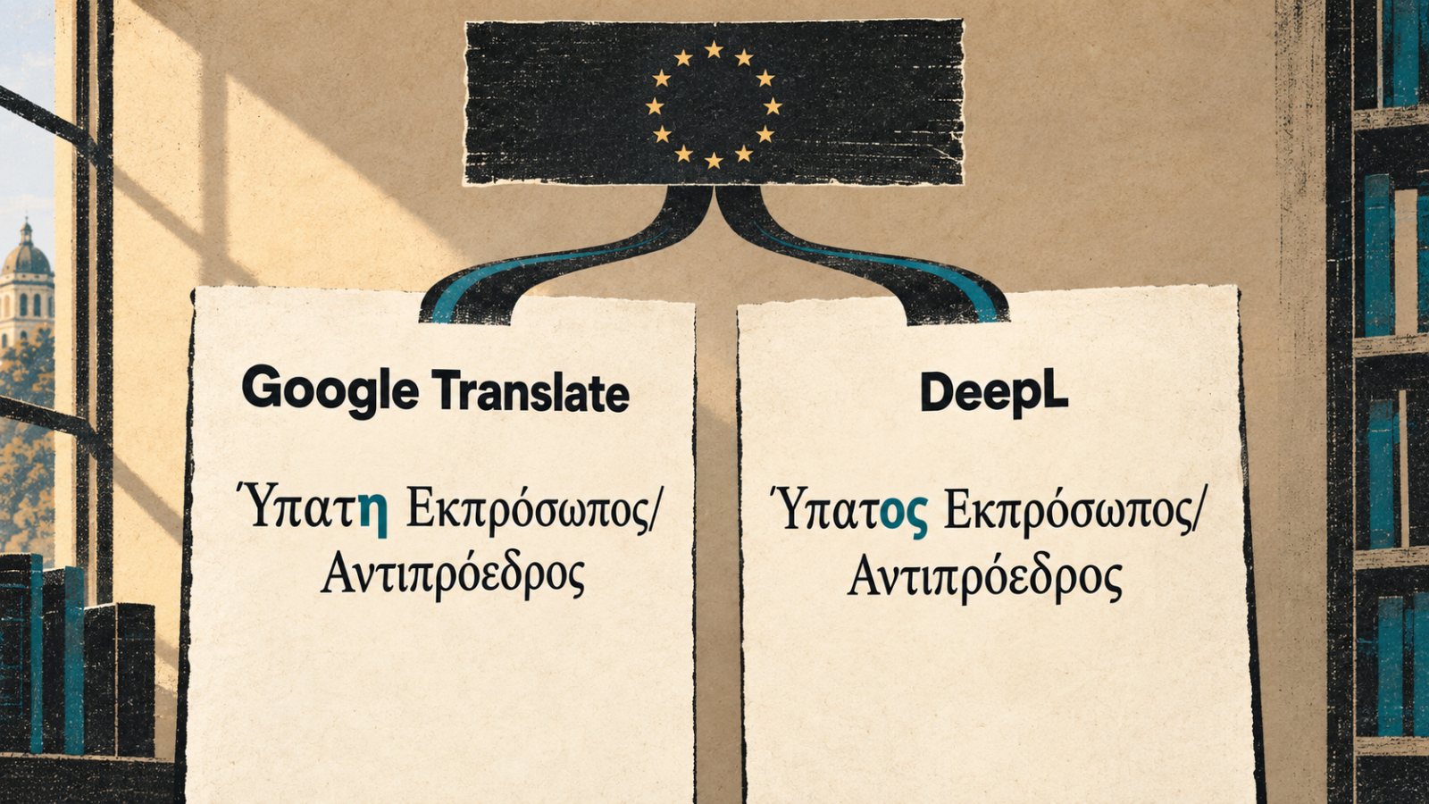 DeepL ή Google Translate στα ελληνικά: το ύφος αλλάζει τον νικητή