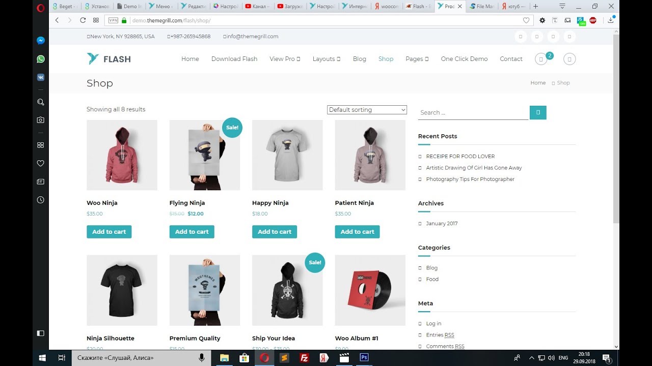 Лучшие шаблоны для интернет-магазина на WordPress