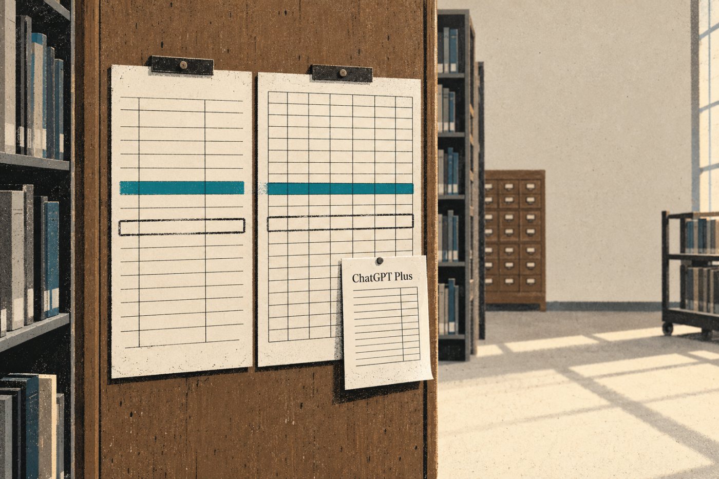 A public-library data source is carried into a ChatGPT Plus spreadsheet analysis for verification.