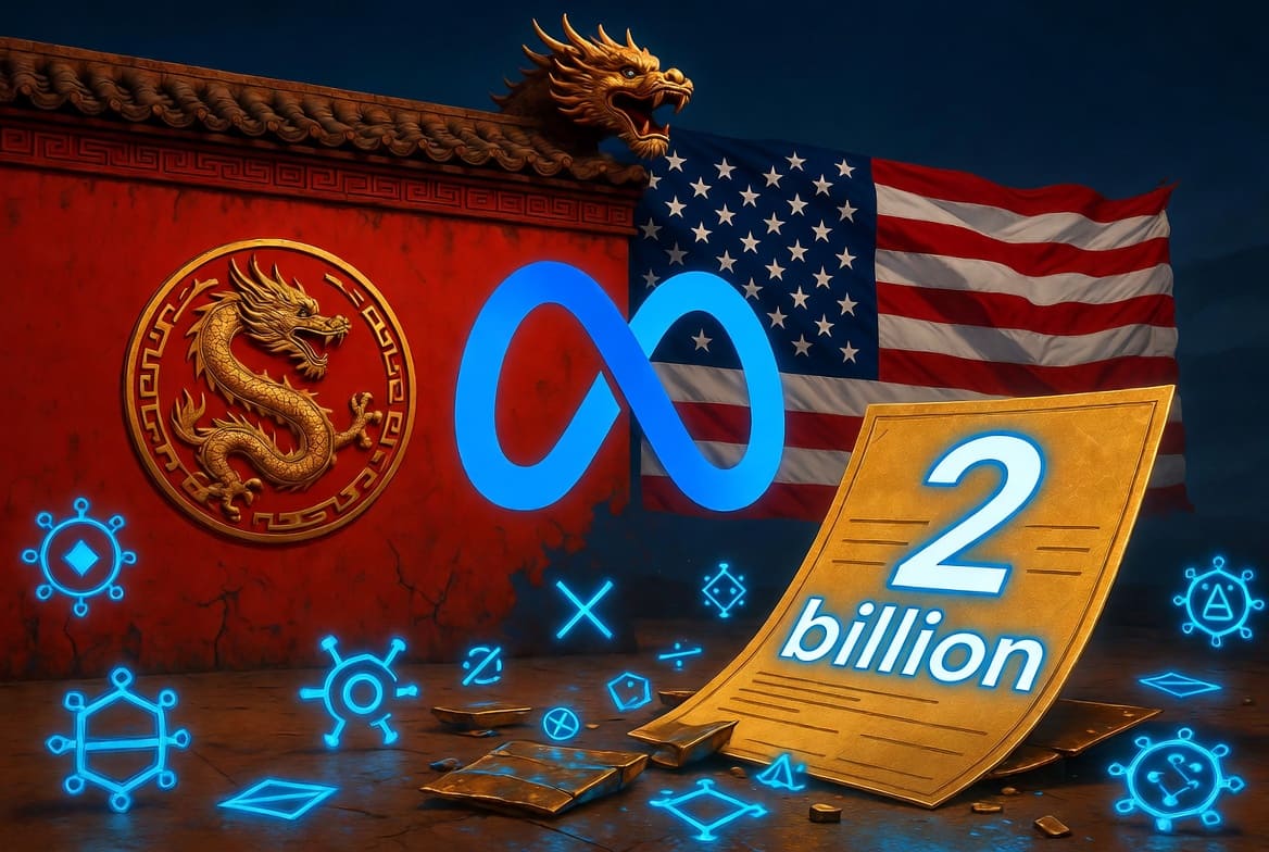 «Manusgate»: Китай заблокировал сделку Meta на $2 млрд и открыл новый фронт в технологической войне