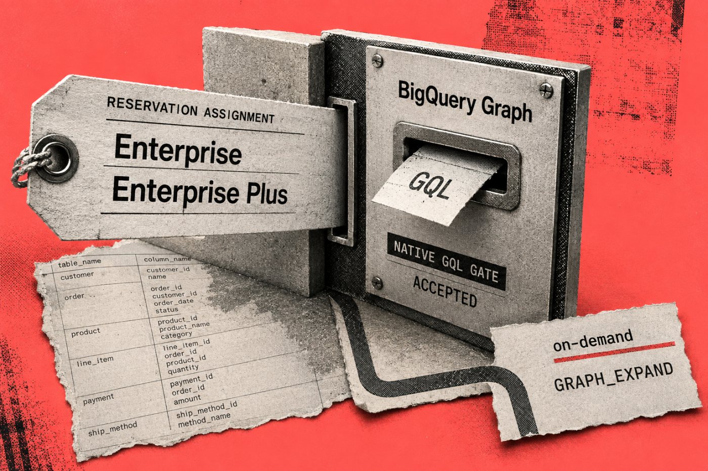 BigQuery Graph execution paths for reserved native GQL and on-demand GRAPH_EXPAND queries