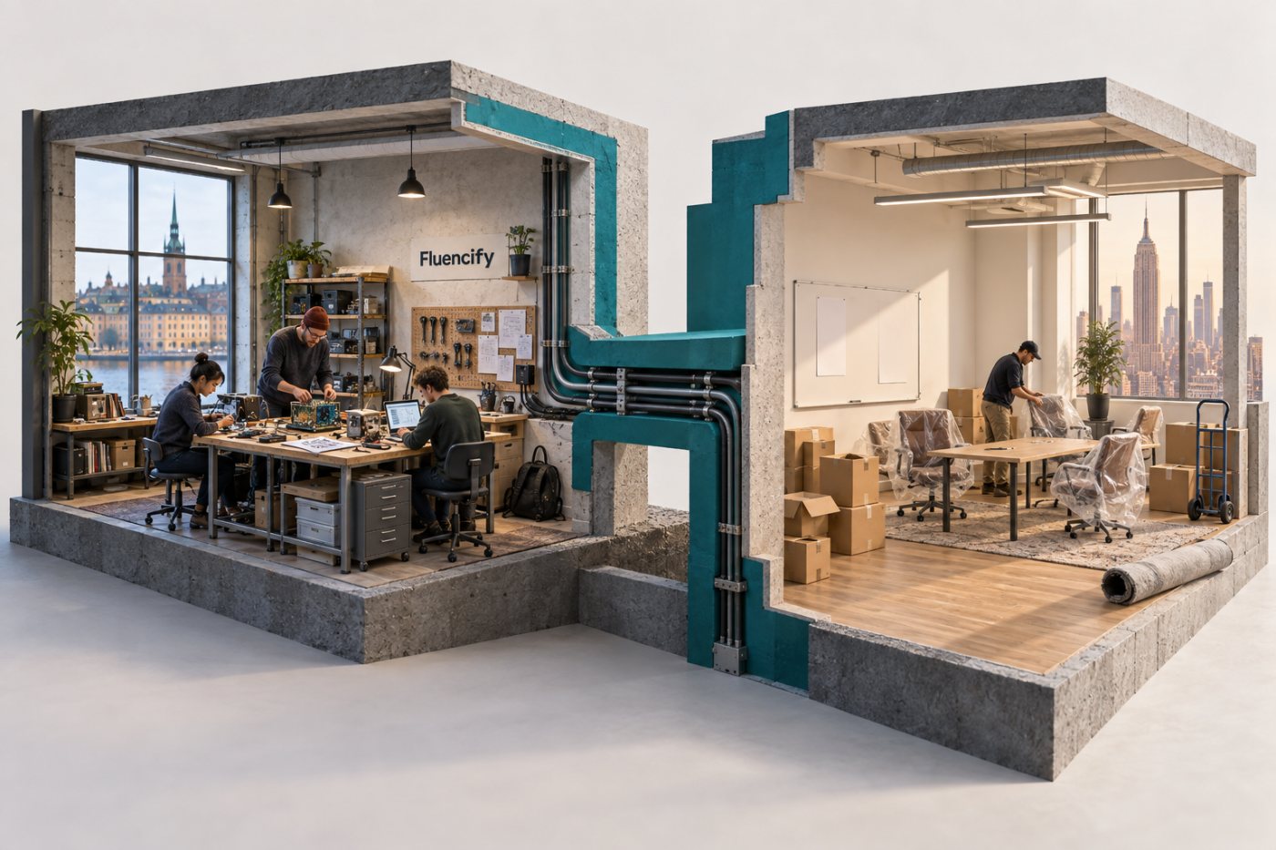 Fluencify amplía ingeniería en Estocolmo y prepara su operación comercial en Nueva York.