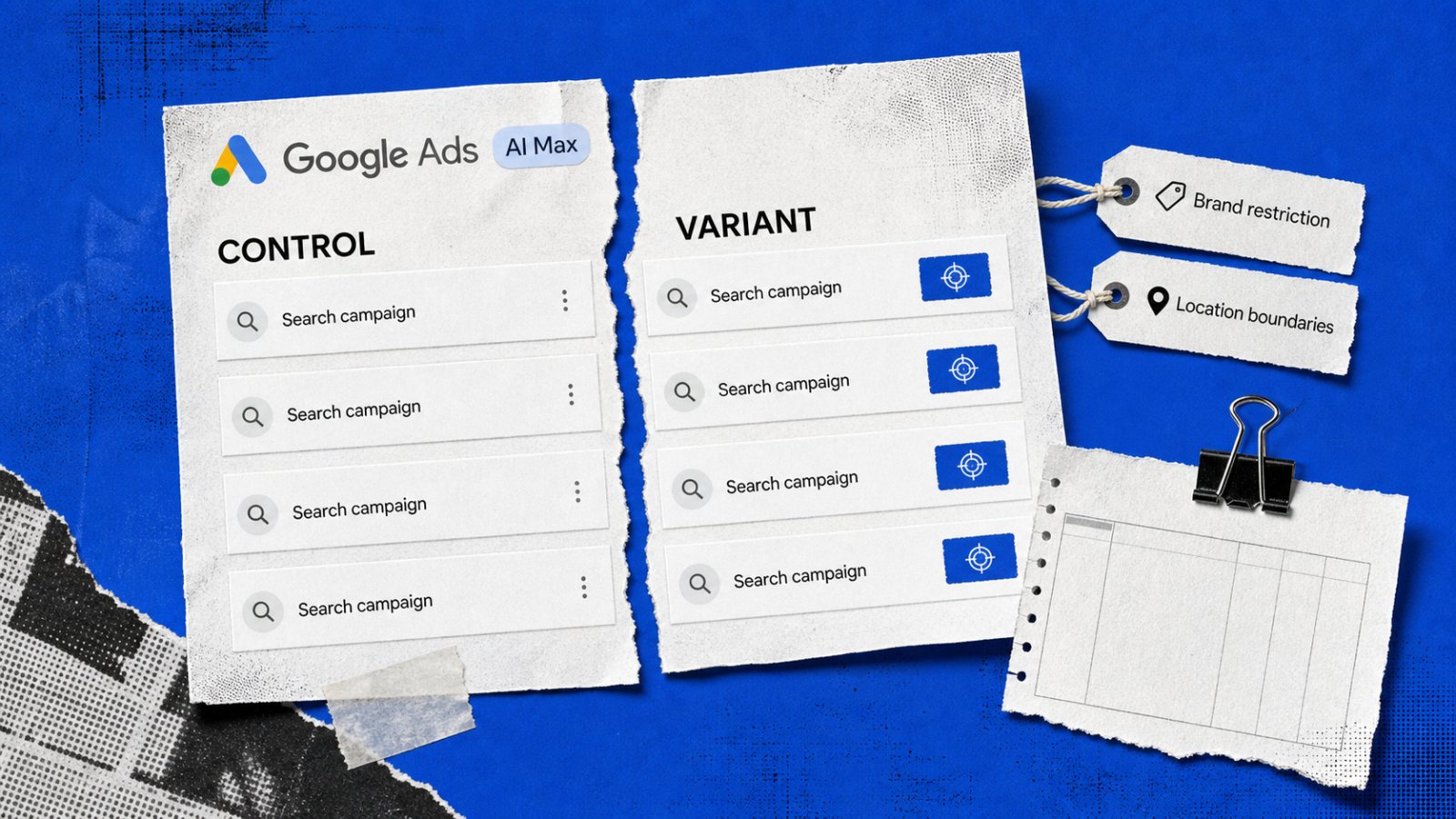 Google Ads teste budgets et ROI en bloc, sans retirer les garde-fous