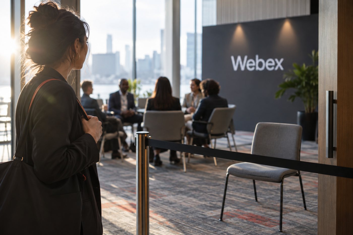 Webex ایجنٹ کی شرکت کے لیے ادارے کی اجازت اور انسانی اختیار کا تصور