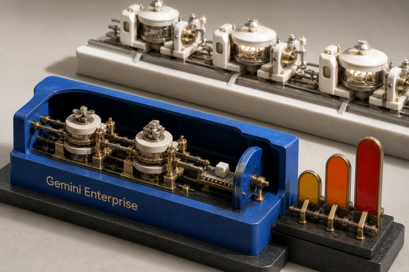 Trần chi tiêu làm tác nhân Gemini Enterprise tạm dừng giữa tác vụ trong khi dự án khác vẫn hoạt động.
