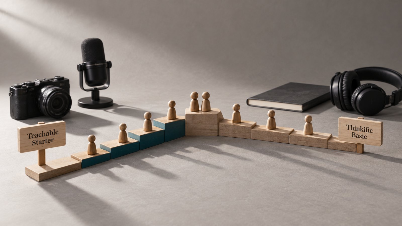 Teachable ou Thinkific : 147 $ de ventes suffisent à inverser le coût