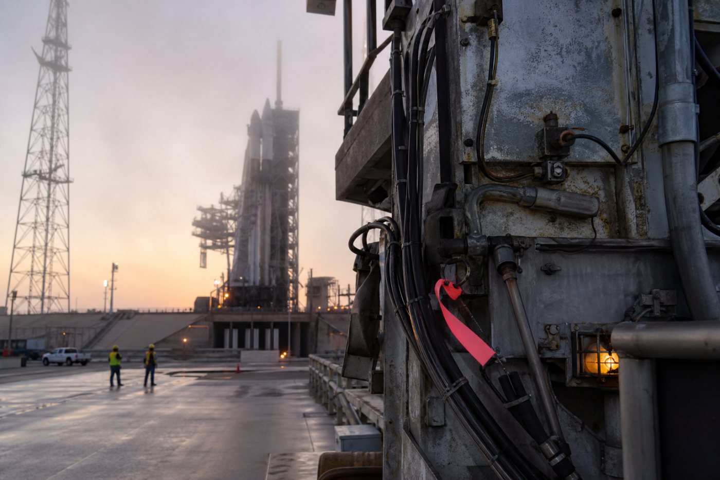 Kennedy Uzay Merkezi’nde Roman Teleskobu’nun Falcon Heavy fırlatması için yürütülen son hazırlıklar