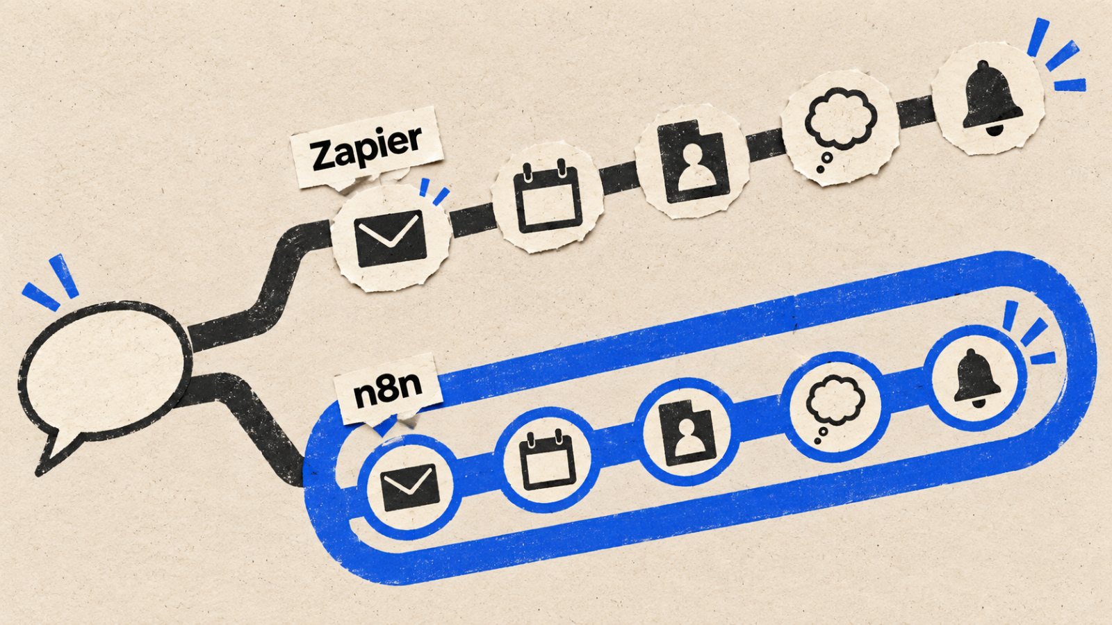 n8n ili Zapier: kontrola infrastrukture nasuprot 9.000 integracija