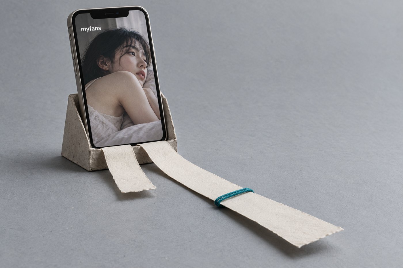 月額1000円の支援で、OFUSEの受取額870円と一般myfansの750円を比べる。