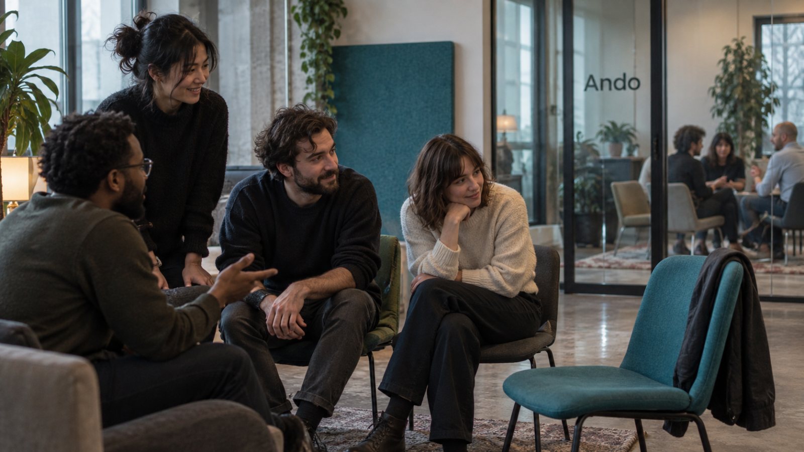Ando lève 20 M$ : ses agents peuvent rejoindre une conversation sans invitation