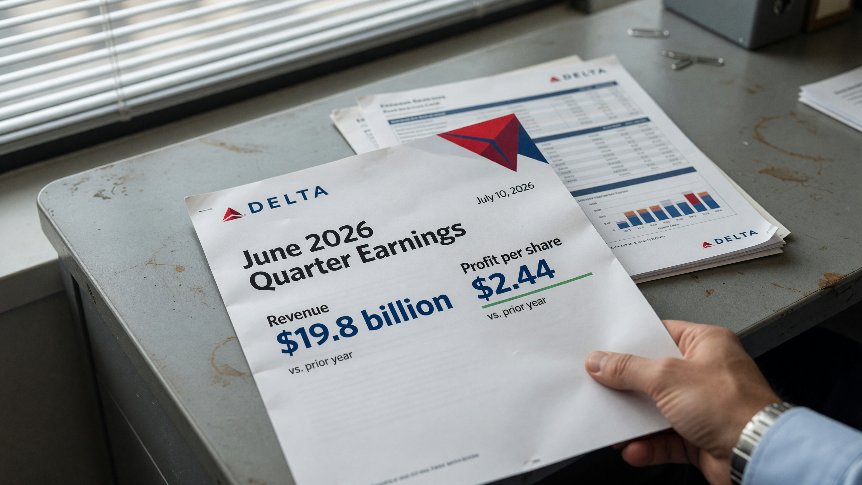 Delta Air Lines опубликовала финансовые результаты за второй квартал 2026 года