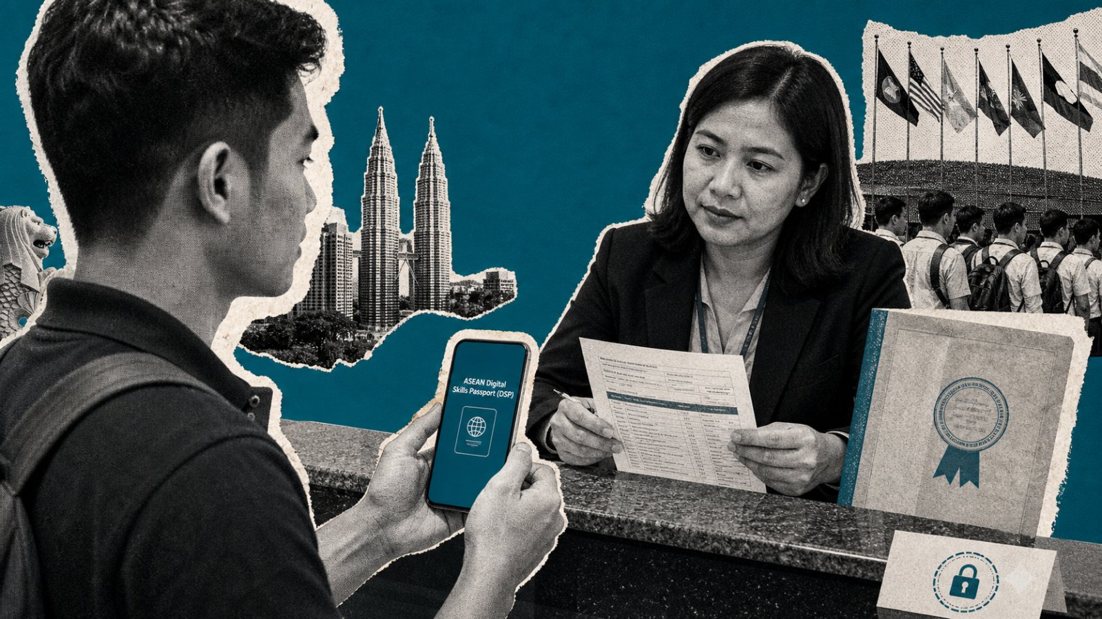ASEAN تجرّب جوازًا رقميًا للمهارات لتسهيل انتقال العمال