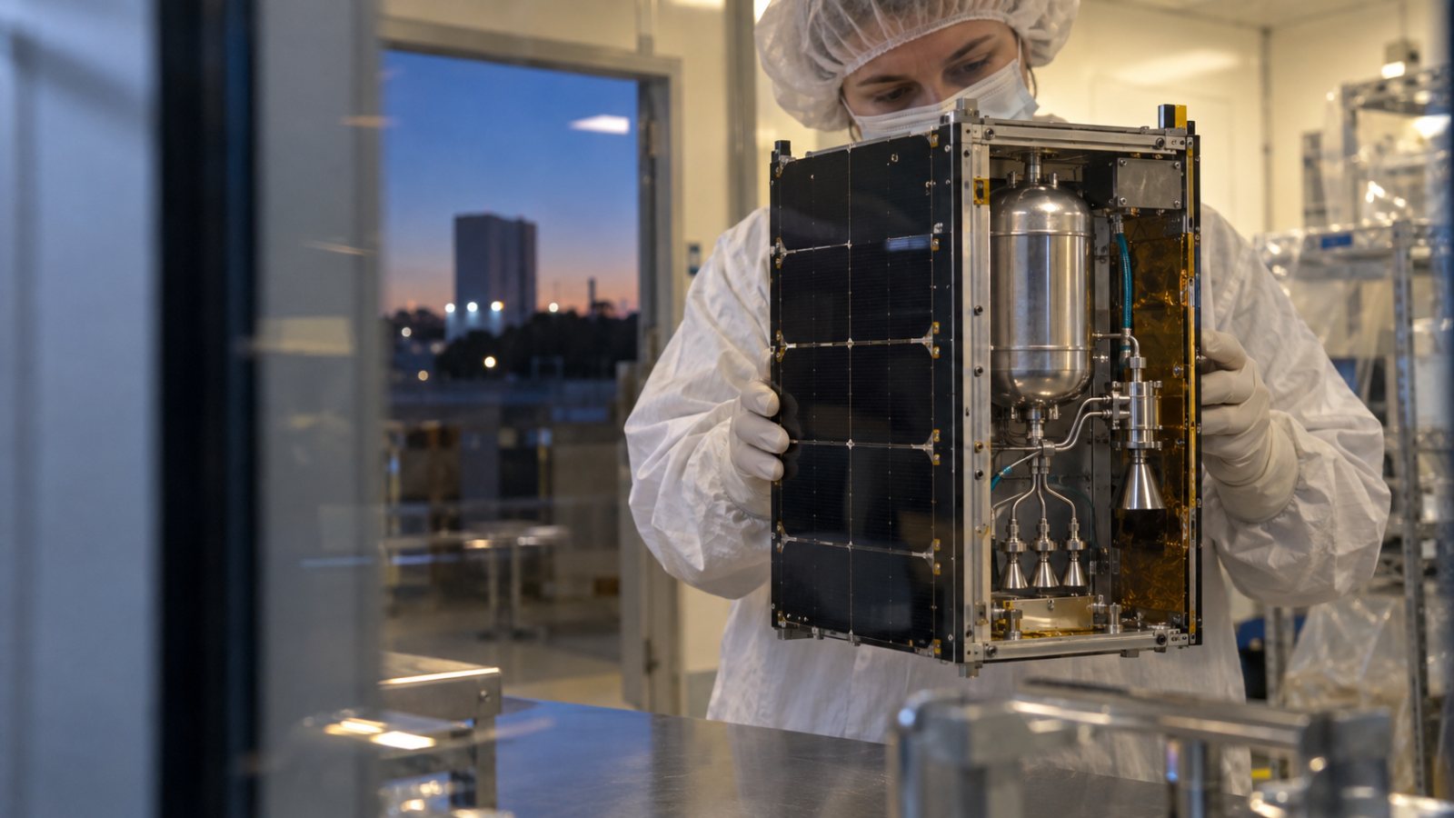 Um único combustível, dois motores: o CubeSat ASCENT vai provar a ideia em órbita