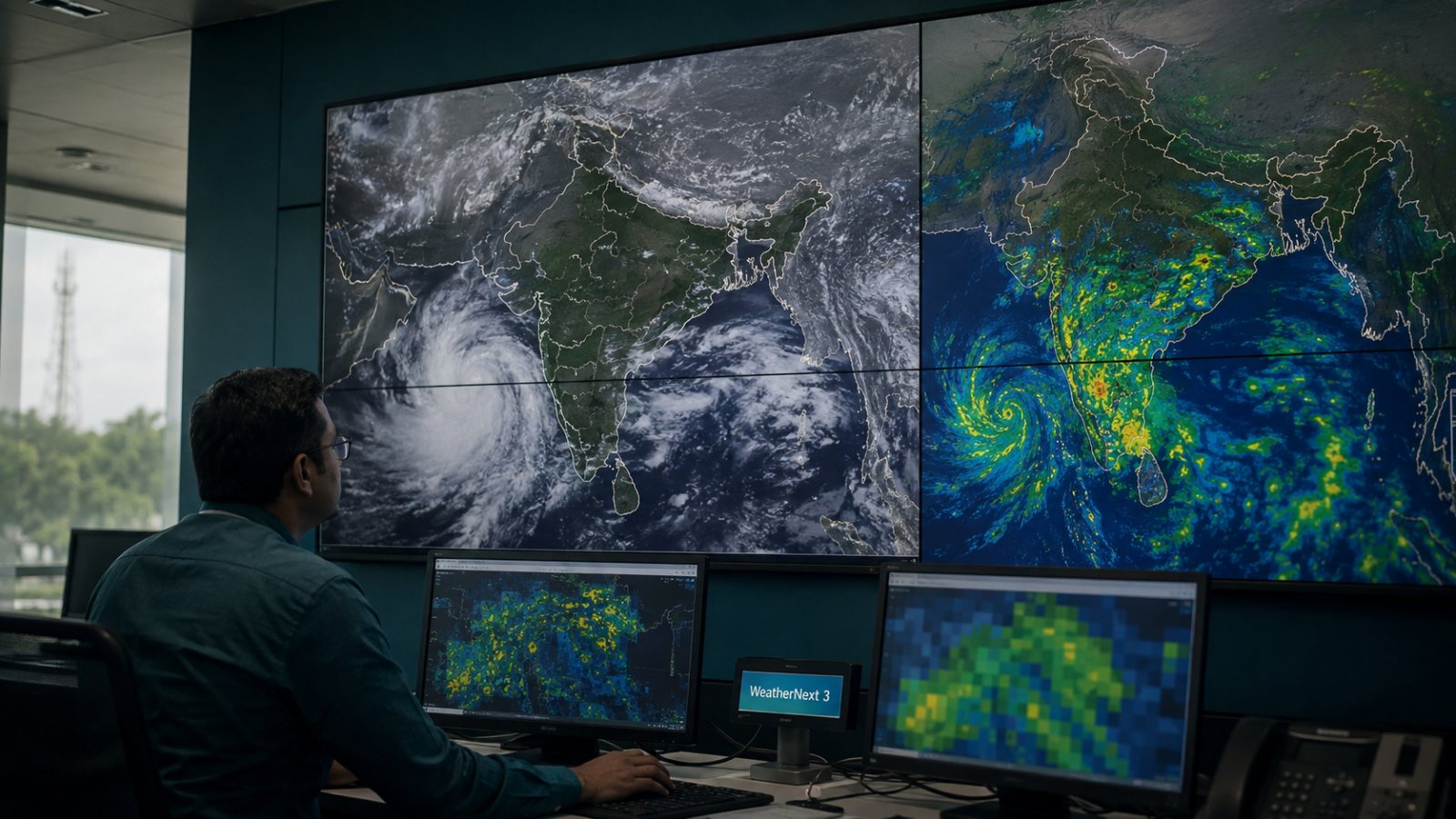 WeatherNext 3 हर घंटे पूर्वानुमान देगा—नक्शा पहले से पाँच गुना महीन