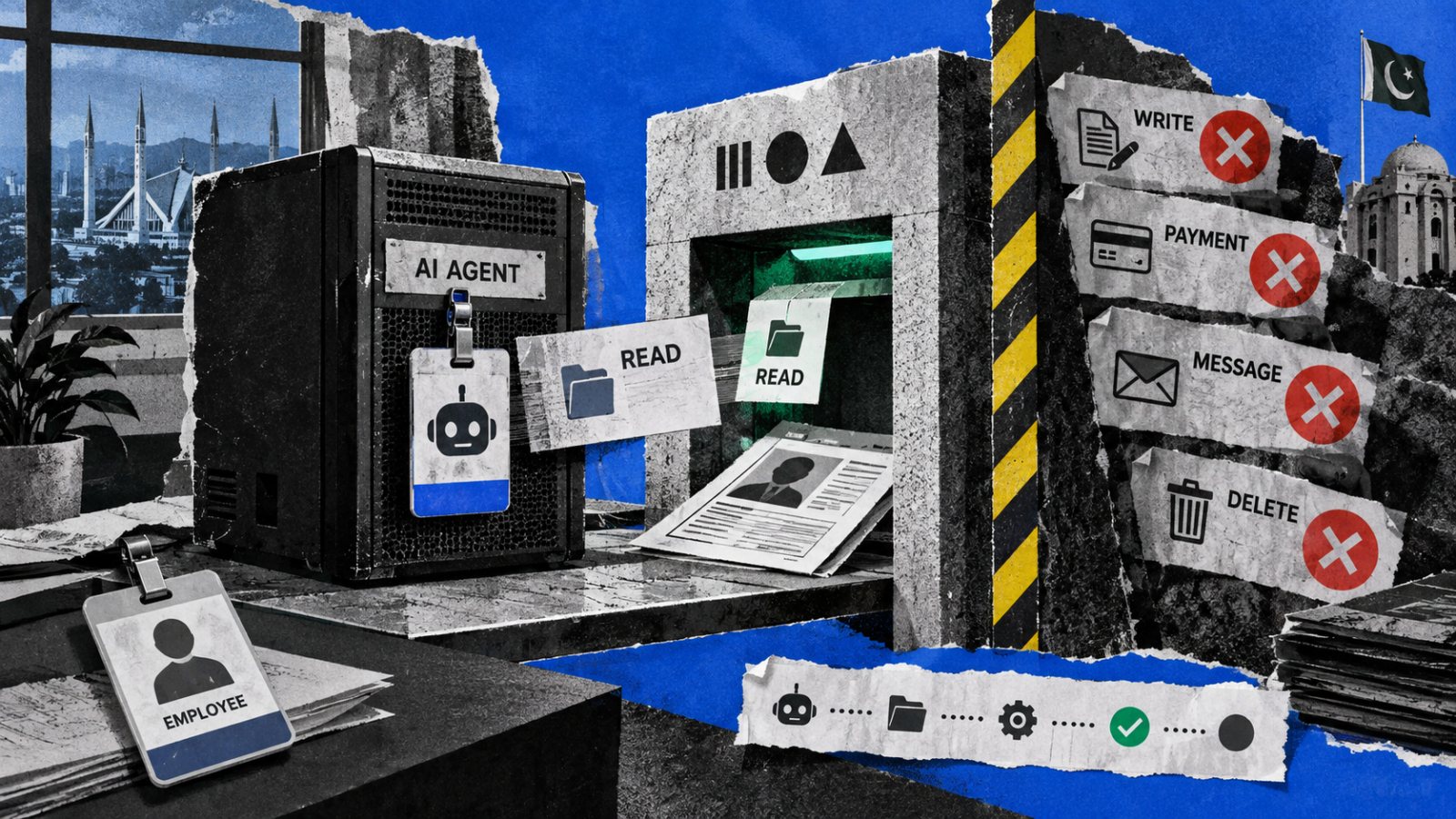 AI agent کو انسانی password نہ دیں—ہر task کی الگ اجازت بنائیں