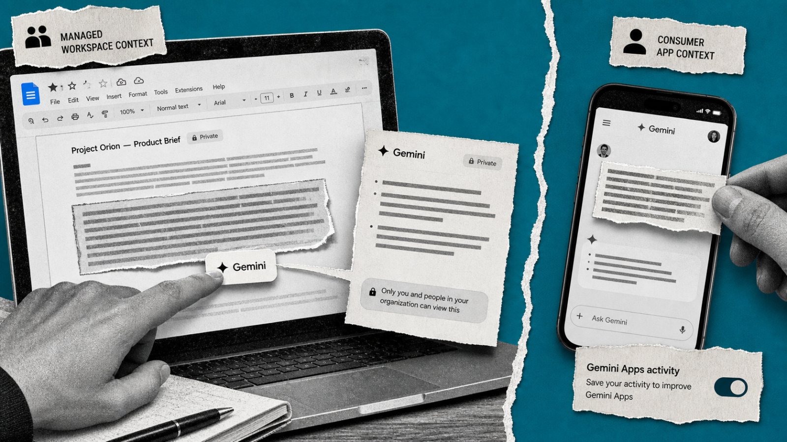 Does Gemini Train on Private Google Docs? Account Type Changes the Answer
