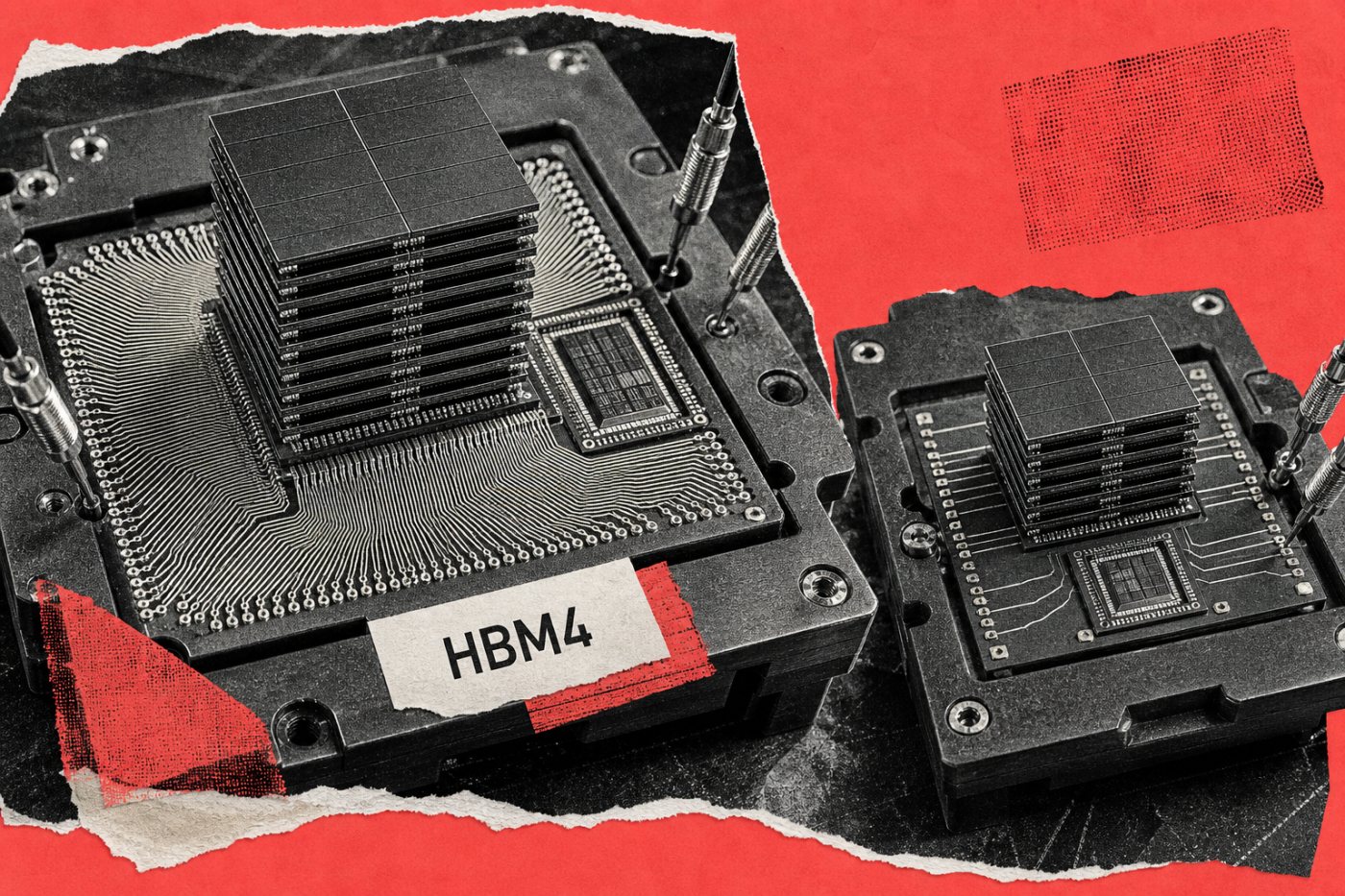 HBM4 2048 I/O와 HBM3E 1024 I/O의 패키지 연결 밀도 비교