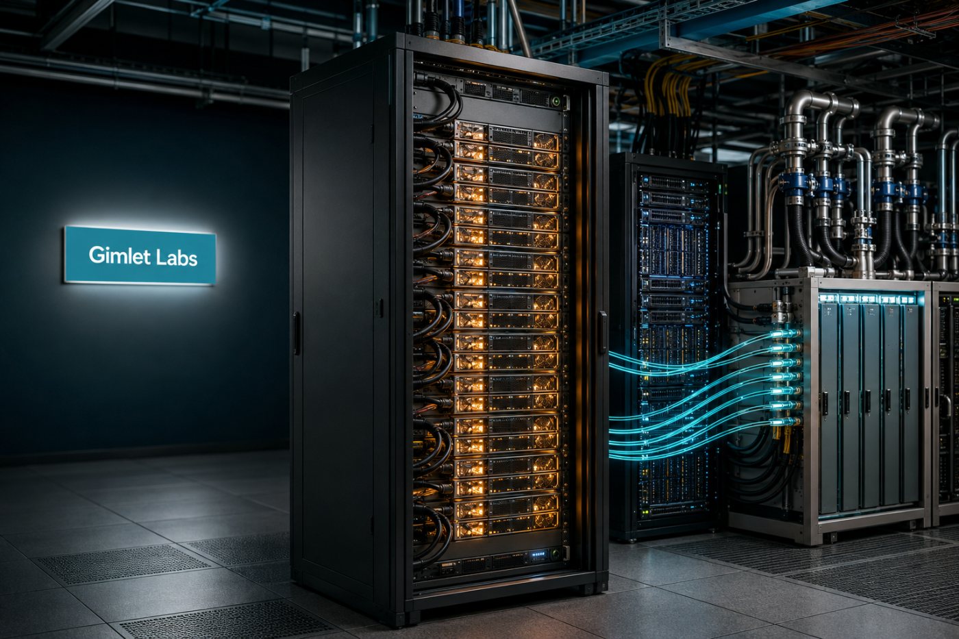 A multi-silicon runtime reassigning inference work when the preferred accelerator is fully utilized.