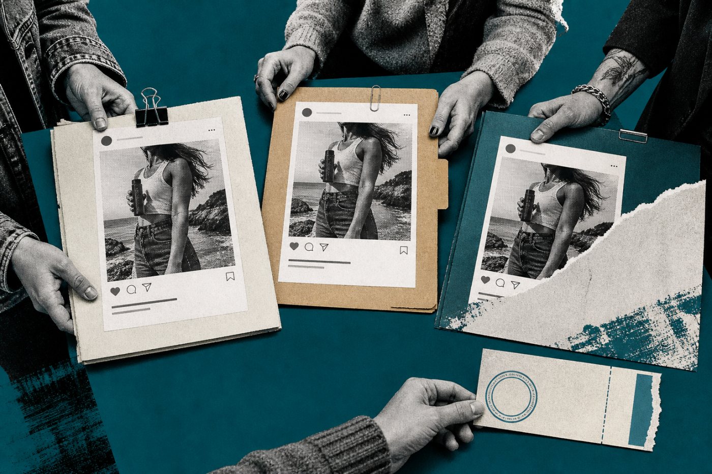 Séparation entre publication Instagram, réutilisation par la marque et amplification publicitaire limitée dans le temps.