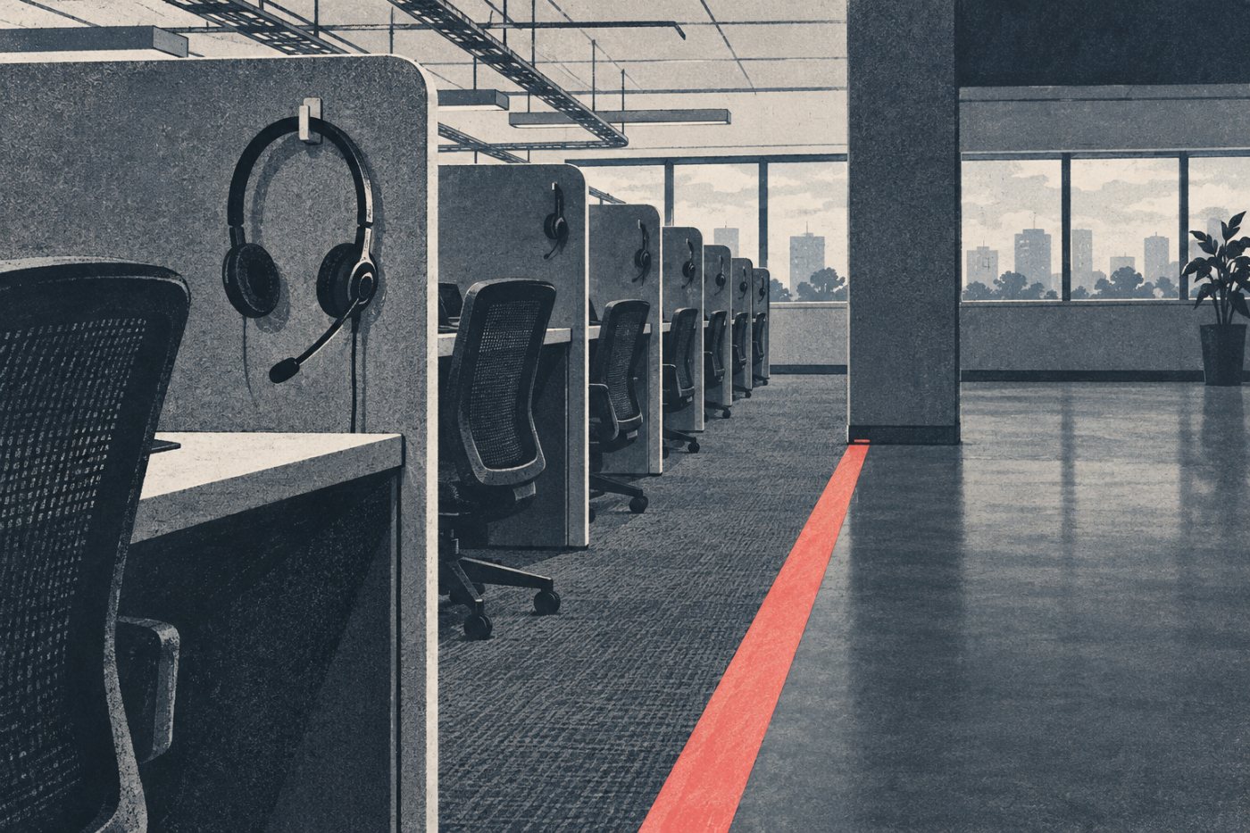 Natapos na shift sa BPO call area, na nagpapakita ng hangganang dapat malinaw sa patakaran sa monitoring.
