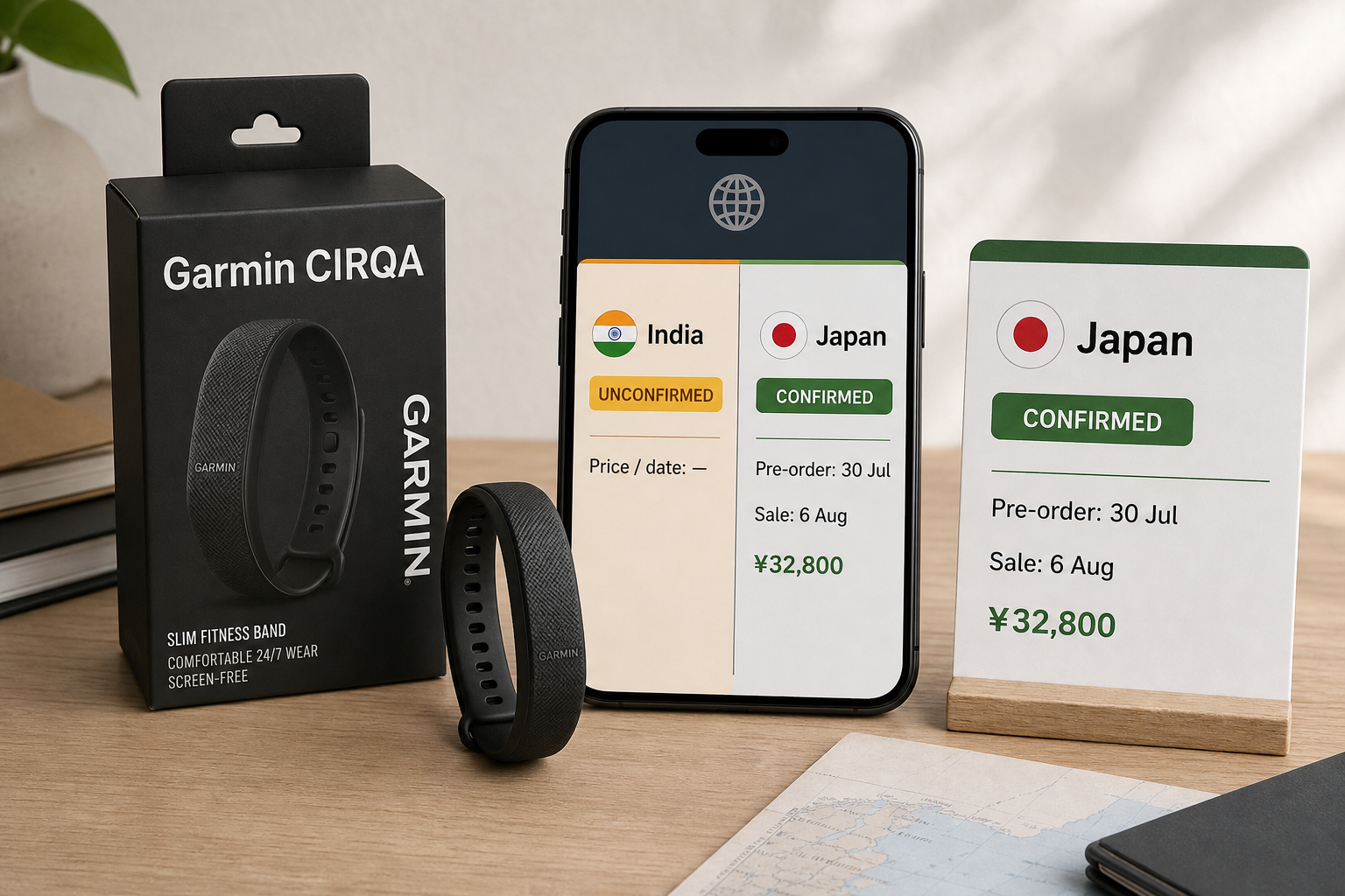 Garmin CIRQA की भारत में अपुष्ट उपलब्धता और क्षेत्रीय लॉन्च स्थिति का दृश्य