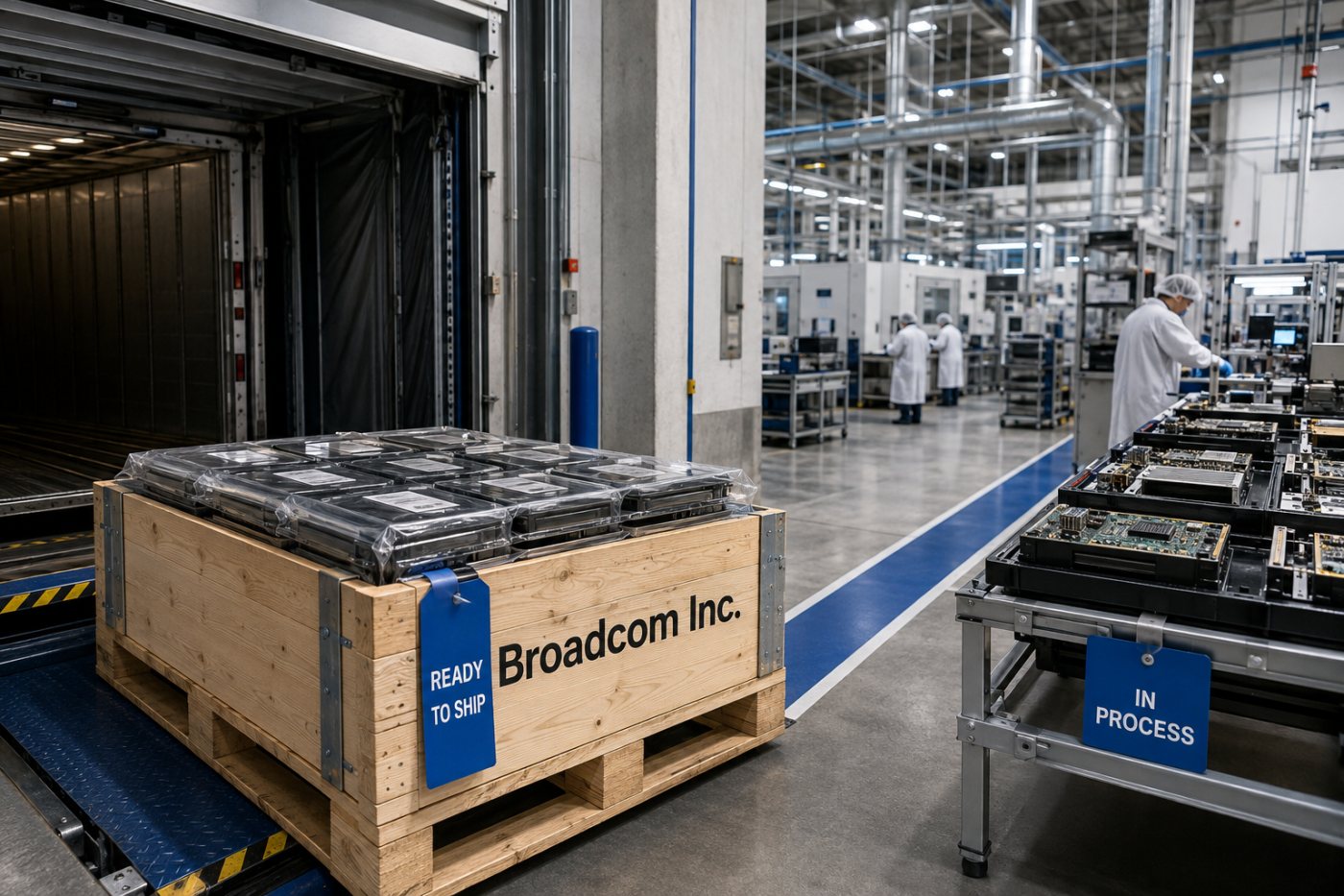 Broadcom doit convertir sa capacité et ses commandes en livraisons pour atteindre sa prévision de revenus d’IA.