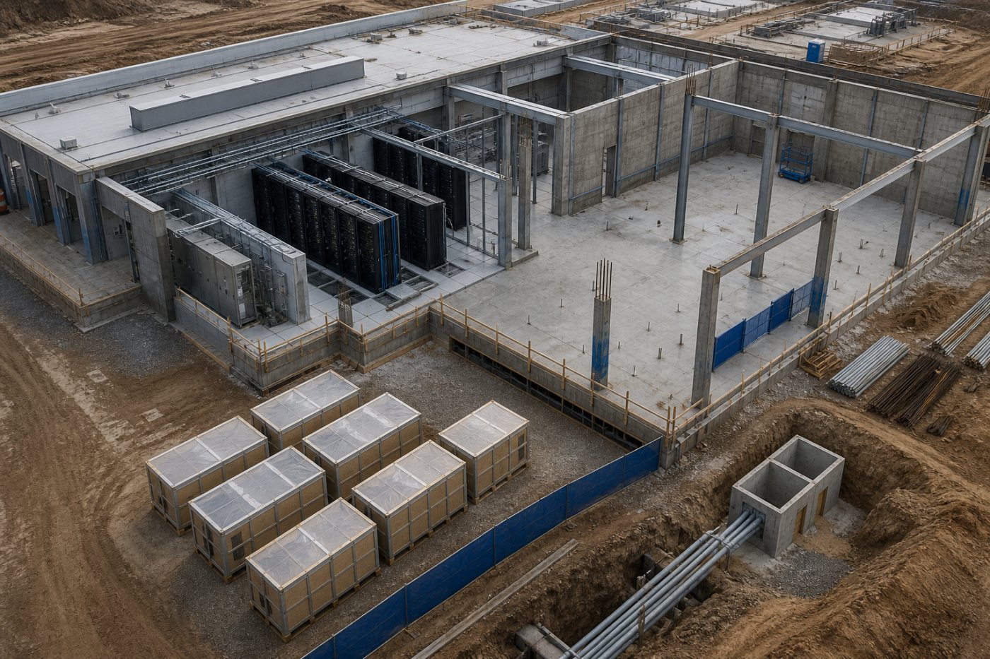 El centro de datos de Maysville aún necesita financiación, construcción y grandes compras de GPU.