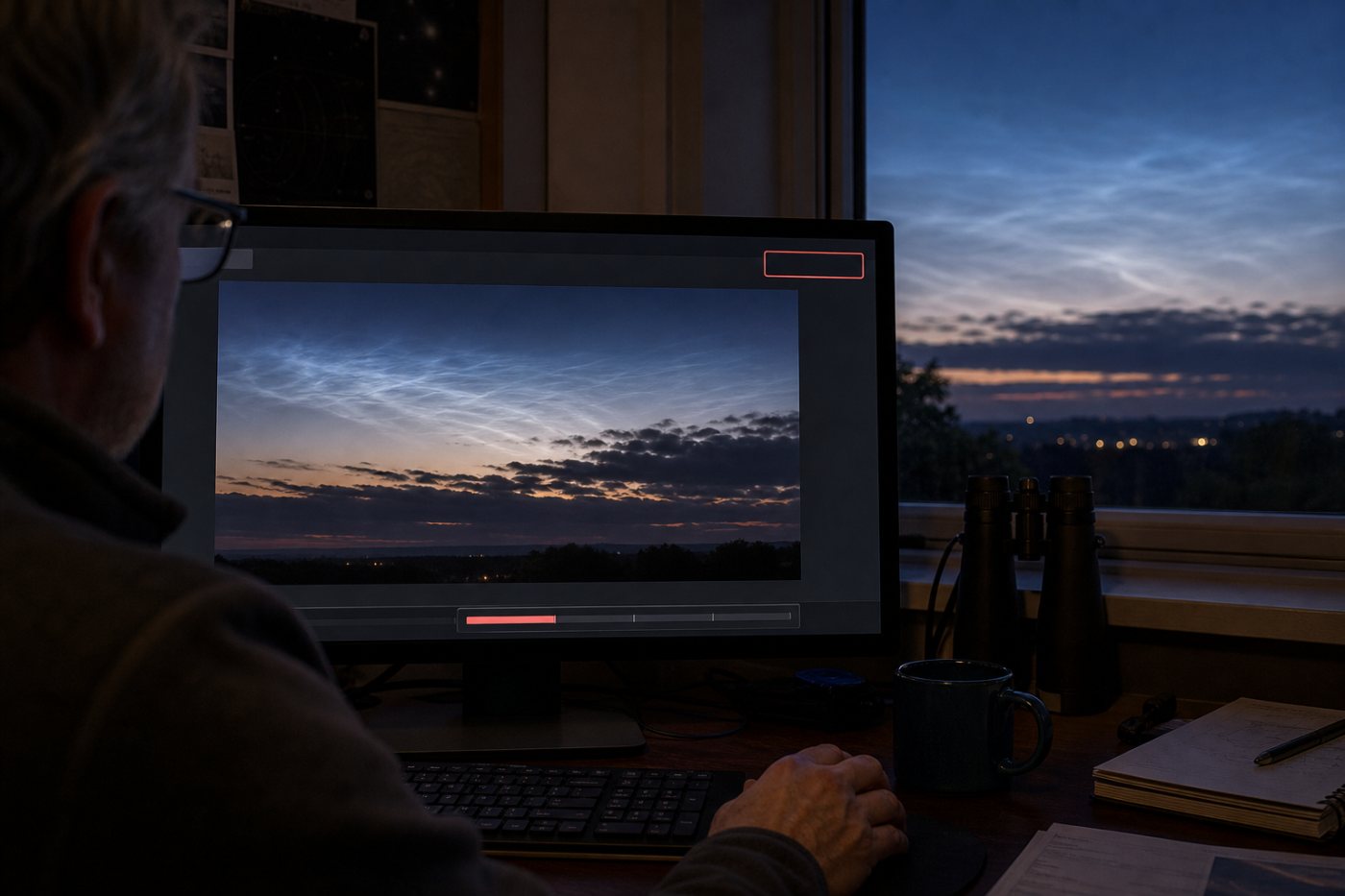 An uncertain cloud classification remains queued for human verification.