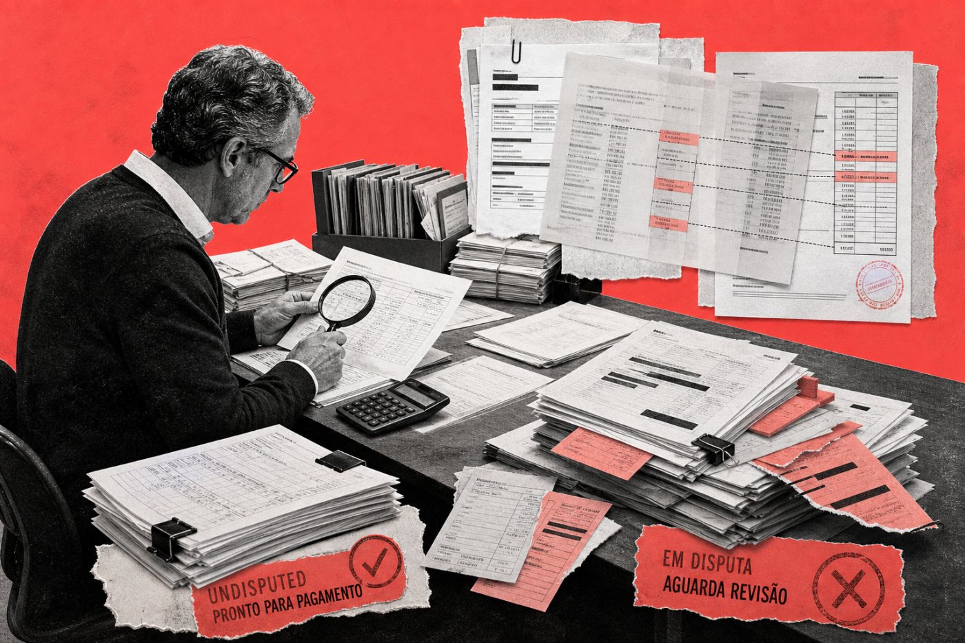 Revisão contábil independente confronta fórmula, registros e rateios para apurar a parcela variável da aquisição.