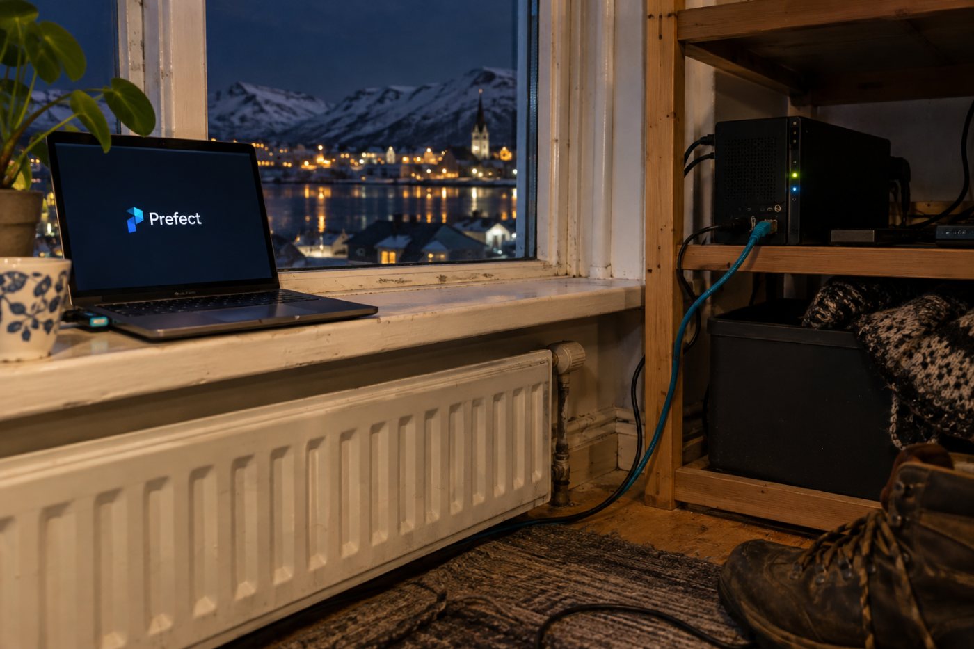 Prefect-flæði færist úr beinu Python-kalli yfir í útgáfu fyrir reglulega keyrslu.