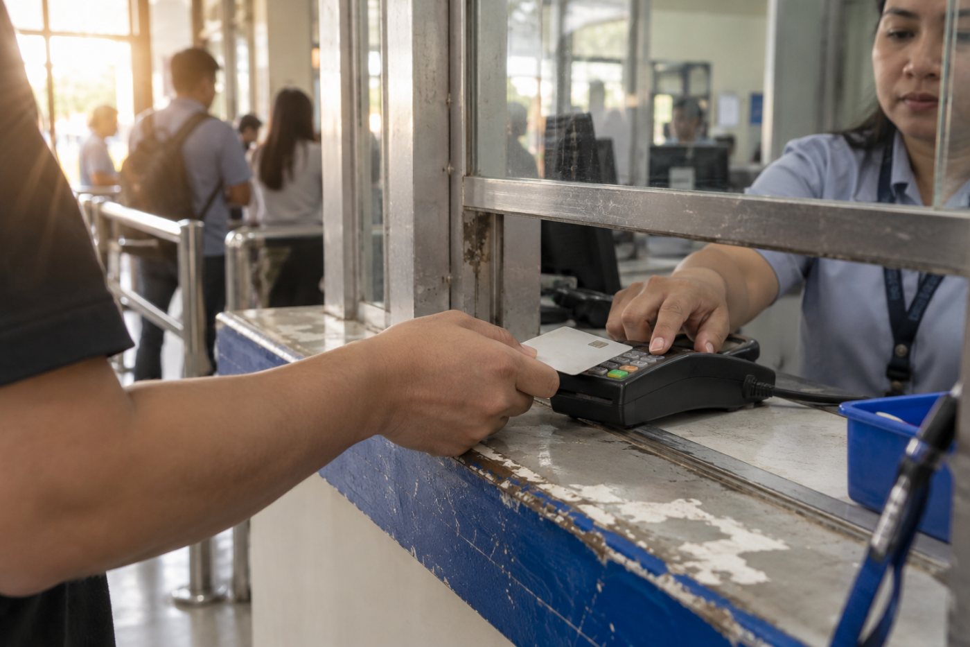 Pagbabayad sa Revenue Collection Officer matapos mag-file gamit ang eBIRForms.