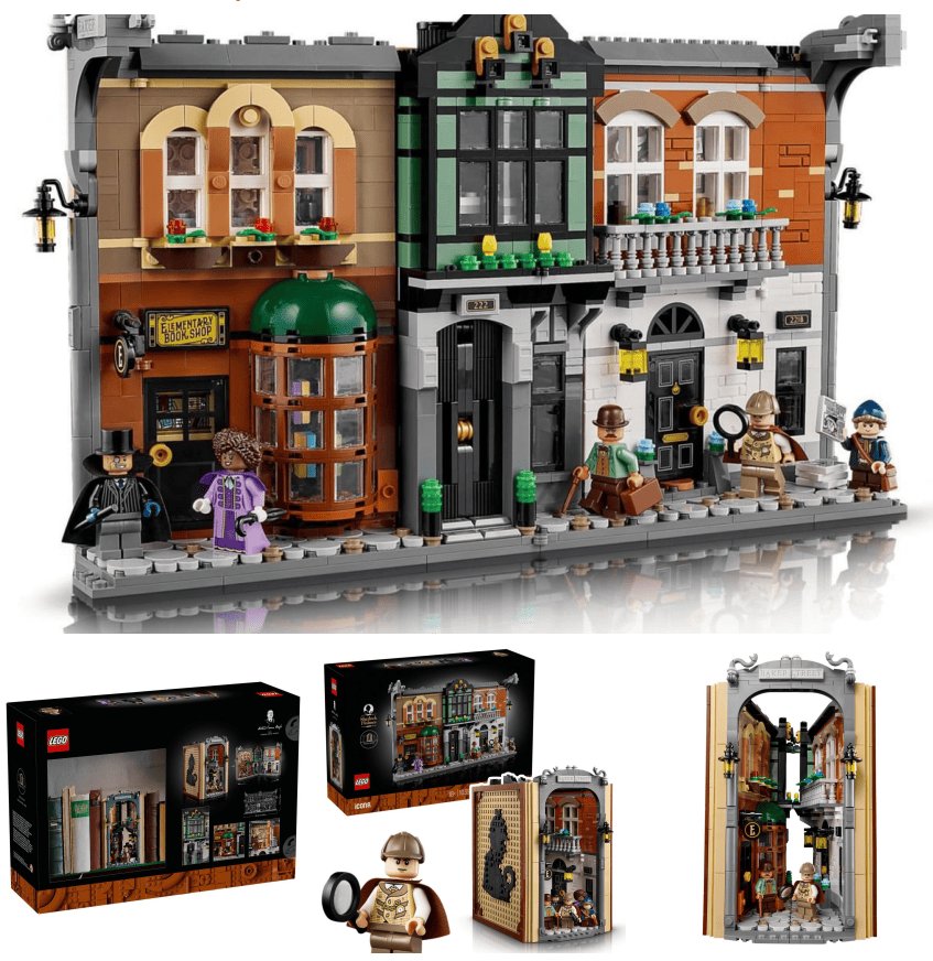 LEGO Unveils Sherlock Holmes Set: A Baker Street Mystery for Fans!